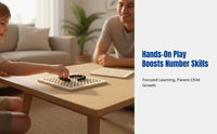 Chess Board, Wooden Game, Logic Training, Educational Toy for Kids