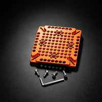 Display Mount Pattern Plate Threaded Cheese Plate Low-Profile for Camera Rigs, Studio Desks
