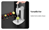 Multi-Fruit Pitter Tool Labor-Saving Stainless Steel Date Pitter Efficient Pitting Jujube Kernel Remover for Home Cooks, Meal Prep, Preserve Making