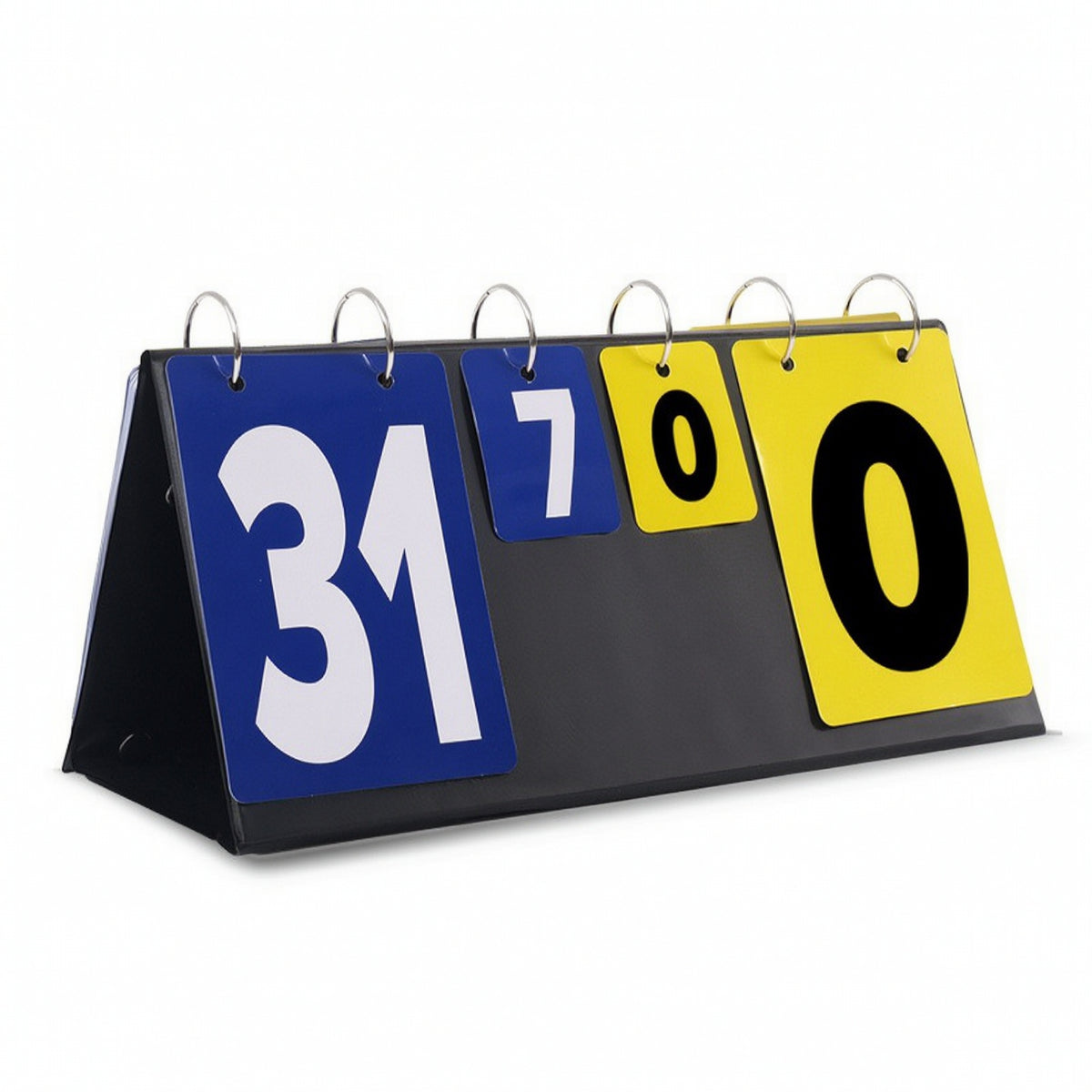 Tabletop Flip Scoreboard Foldable Score Flipper Multi-Sport for Coaches, Schools