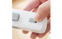 2-in-1 Bag Sealer and Cutter Portable Powered Bag Resealer Keeps Food Fresh Mini Heat Sealer