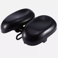 Separate-Pad Bike Seat Ergonomic Nose-Less Cycle Saddle Comfortable Noseless Bike Seat for Road Biking