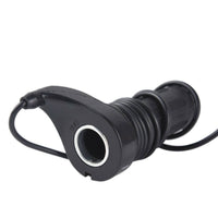 24V 36V 48V Electric Bike Throttle Grip 3-Wire Twist Throttle Handle Right Side Vehicle Accessory 1.2 M Cable