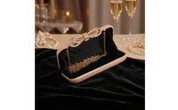 Evening Clutch Formal Rhinestone Purse Glittering Handbag for Weddings