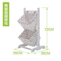 收纳篮落地零食筐脏衣服筐子收纳筐创意客厅藤编筐简约家用杂志架