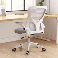 Ergonomic Office Chair Height-Adjustable Mesh Office Chair Breathable for Students, Study Room