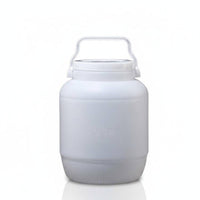 10L Test Sample Container Multipurpose Wide Mouth Reagent Bottle Plastic Fermenting Crock Easy to Clean for Gardeners, Garden