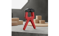 ABS Material A-Shaped Clamp Red Color Plastic Flexible Clamp Strong Grip Hand Tool Long-Lasting for Woodworkers, Woodworking, Workshop