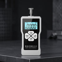 Push Pull Force Meter Electronic Digital Tension Meter Gauge Peak Dynamometer for Technicians, Laboratories