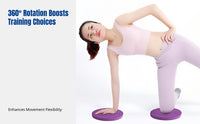 TPE Ab Wheel Slide Pad, Non-Slip Plank Support Mat, Soft Knee & Elbow Protection