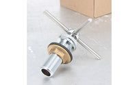 Countertop Cup Rinser Elevated Water Stream Kitchen Sink Cup Rinser Knurled