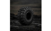 RC Crawler Tire with Sponge Insert Deep-Pattern RC Model Vehicle Tire Sidewall Support Wheel Foam Insert for Hobbyists
