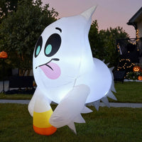 Halloween Inflatable Ghost Outdoor Hanging Ghost Spooky Decorations Lighted for Porch