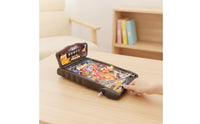 Arcade-Style Tabletop Pinball Game Retro Mini Pinball Machine Light-up Battery-Operated for Children, Families, Playroom, Desk