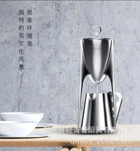 LUCUKU 304 Stainless Steel Coffee and Tea Pot Set with Siphon and Fair Cup