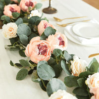Artificial Rose Vine for Home and Outdoor Decoration, Wedding Scene Decor