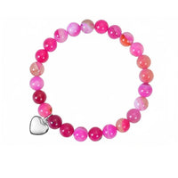 Heart Charm Bracelet with Message Card Keepsake Design for Daughter