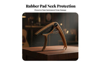 Guitar Capo Preserving Silicone Pad Acoustic Electric Guitar Capo Maintains Intonation Musical Instrument Accessory for Stage Performance, Live Gigs