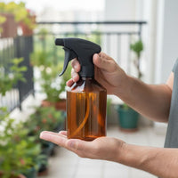 Multi-Purpose 500ml Empty Spray Bottle Adjustable Nozzle Fine Mist Plastic Sprayer Reusable Fine Mist Spray Bottle Lightweight for Hairstylists, Gardeners, Gardening, Cleaning, Hair Salon