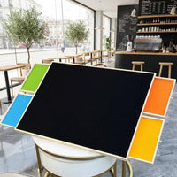 Non-Slip Felt Surface Wooden Jigsaw Organizer Table Solid Wood Frame Adjustable Jigsaw Board with Drawers for Families