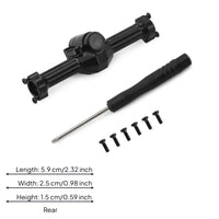 2 Pieces Upgrade Part Brass Axle Housing Long-Lasting RC Crawler Axle Wear-Resistant for Rock Crawling
