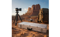 Aviation Case Impact-Resistant Aluminum Equipment Case Strong Build for Exhibition, Travel, Transport