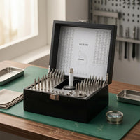 Watch Repair Precision Punch Set Organized Rows Watchmaker Punch Kit Scratch Surface Watch Repair Staking Tool