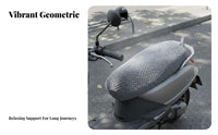 Anti-Slip Scooter Seat Cover All-Season Electric Bike Seat Cushion Sun Protection for Commuters, Cyclists, Cold Weather, Commuting, Outdoor
