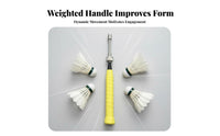 Badminton Swing Instructor Portable and Lightweight Badminton Power Practice Stick Racket Swing Practice Aid Long-Lasting