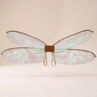 Translucent Wing Costume Mesh Dragonfly Appendages Fairy Wing Costume for Cosplayers, Cosplay, Festivals
