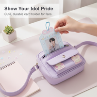 Cute Clover Puppy Cartoon Card Holder & Protector for Guka & Gudisk