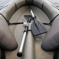 Molded Blades 126 Cm Kayak Paddle Ribbed Reinforcement Kayak Paddle Tapered Blade Boat Oar Sturdy
