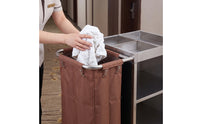 Hotel Cleaning Cart Commercial Utility Cart with Bag Heavy Duty for Housekeepers