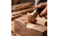 Wood Carving Head Gritty Wood Grinding Burr Attachment for Woodworkers, Carvers