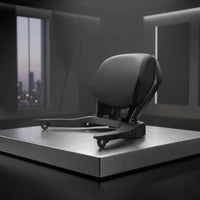 Passenger Backrest Padded Back Support with Mounting Brackets Foam Padding for Commuters, Long-Distance Riders