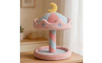 Fuzzy Display Rack Tabletop Rotating Display Stand Cute for Nursery