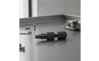 Knurled Bearing Puller Clamp Head Threaded Inner Bearing Puller Secure Removal Tool Long-Lasting for Mechanics
