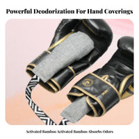 Reusable Boxing Glove Deodorizer Lightly Scented Boxing Glove Deodorizer Inserts Double-Pouch Design for Boxers, Athletes, Gym Bags, Lockers