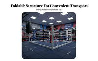 Foldable Boxing Stage Easy Storage Portable Boxing Stage Professional-Grade Storable Training Stage for Fighting Artists, Gym Owners