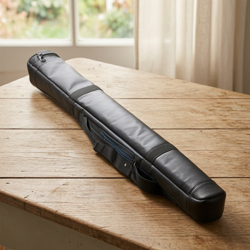 Baseball Bat Bag, Leather & Oxford Cloth Baseball Bat Backpack, Handheld & Shoulder Carry