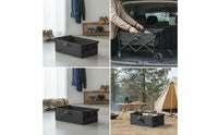 Wagon Liner with Side Pockets Easy to Clean with Pockets Heavy Duty Camping Wagon Bag for Anglers, Outdoor Trips