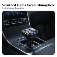 QC3.0 Wireless Radio Adapter Fast Charging Car MP3 Player