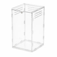 Clear Acrylic Terrarium Transparent Reptile Enclosure Secure Enclosure Compact for Pet Display