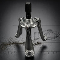Wheel Hub Puller Curved Grip Ends Heavy-Duty Hub Puller Hexagonal Drive for Automotive Specialist Shop
