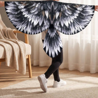 Lightweight Eagle Wings with Mask One Size Fits Most Bird Wings Cape Eye-Catching Cape with Mask Simple to Put on and off for Children, Toddlers, Dress-Up