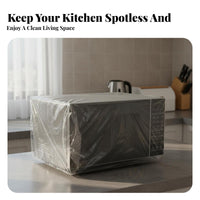 Kitchen Appliance Dust Cover Dustproof Small Appliance Protector Extra Large Clear Dust Cover for Homemakers, Renters, Home, Moving, Storage