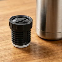Insulated Bottle Stopper Transparent Seal Rings Vacuum Bottle Lid Heat-Preserving for Travel, Outdoor