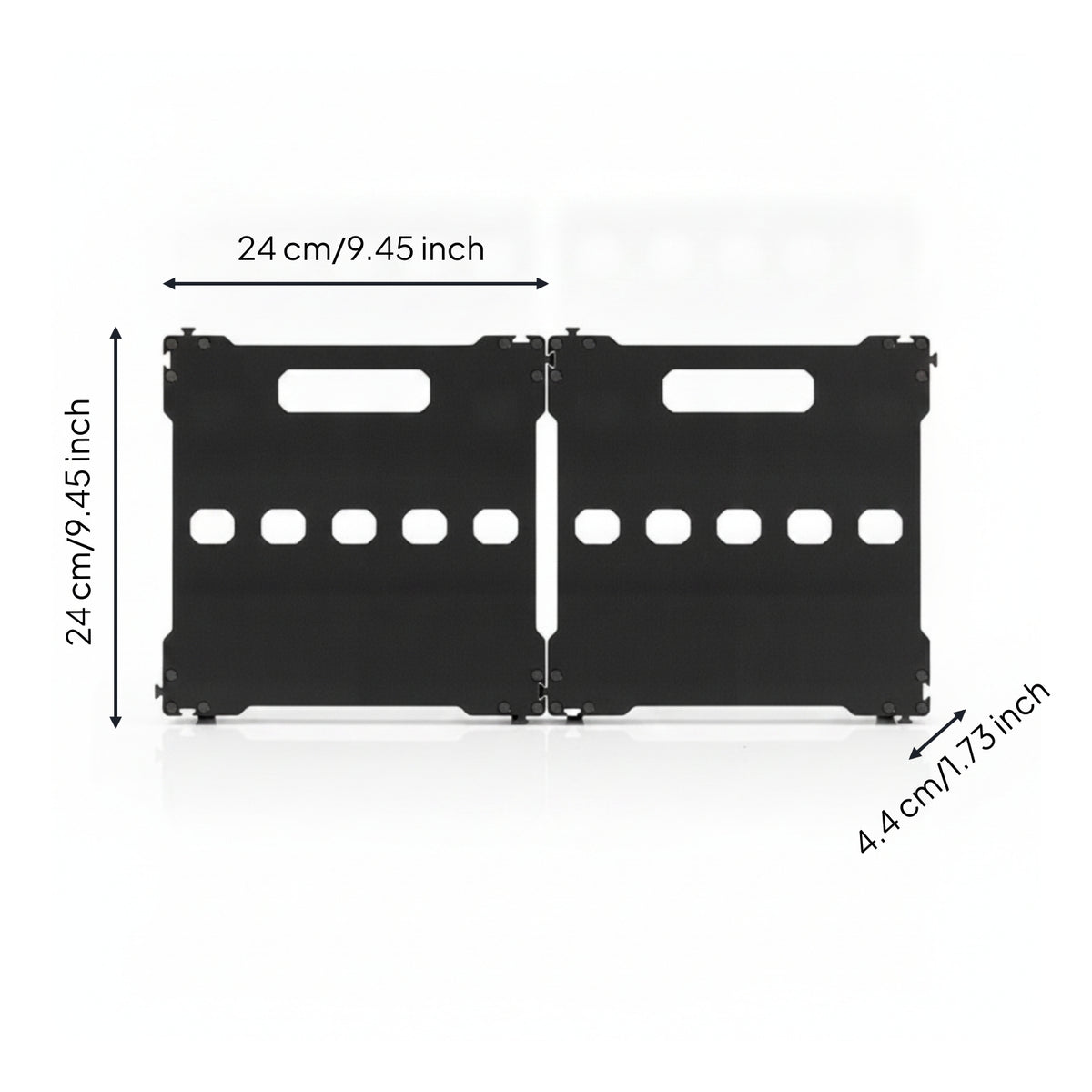 Modular Pedal Board with Tape Adjustable Guitar Pedal Board Long-Lasting Foldable Pedalboard Sturdy for Live Performances, Rehearsal Rooms