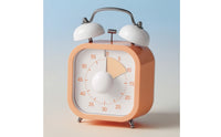 Easy to Use Mechanical Kitchen Timer Portable Kitchen Timer with Alarm Compact Clear for Teachers, Study Desk
