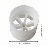 Drainage Golf Hole Cup with Drain Holes Outdoor Putting Cup with Drain Holes Sturdy Molded for Backyard